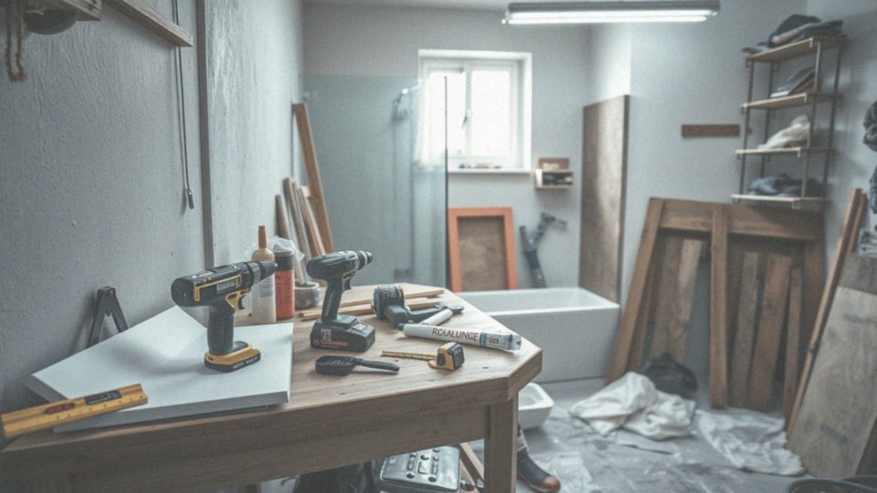 Jakie narzędzia są niezbędne przy instalacji brodzika?
