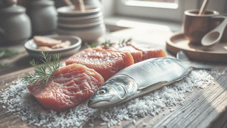 Co zawiera najwięcej białka w produktach rybnych?