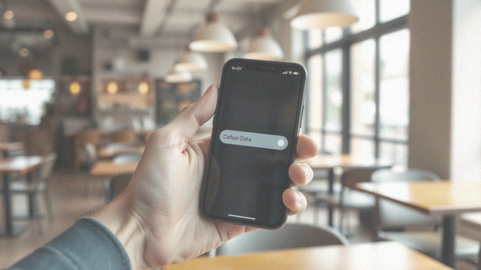 Jak włączyć transmisję danych w telefonie korzystającym z systemu iOS?