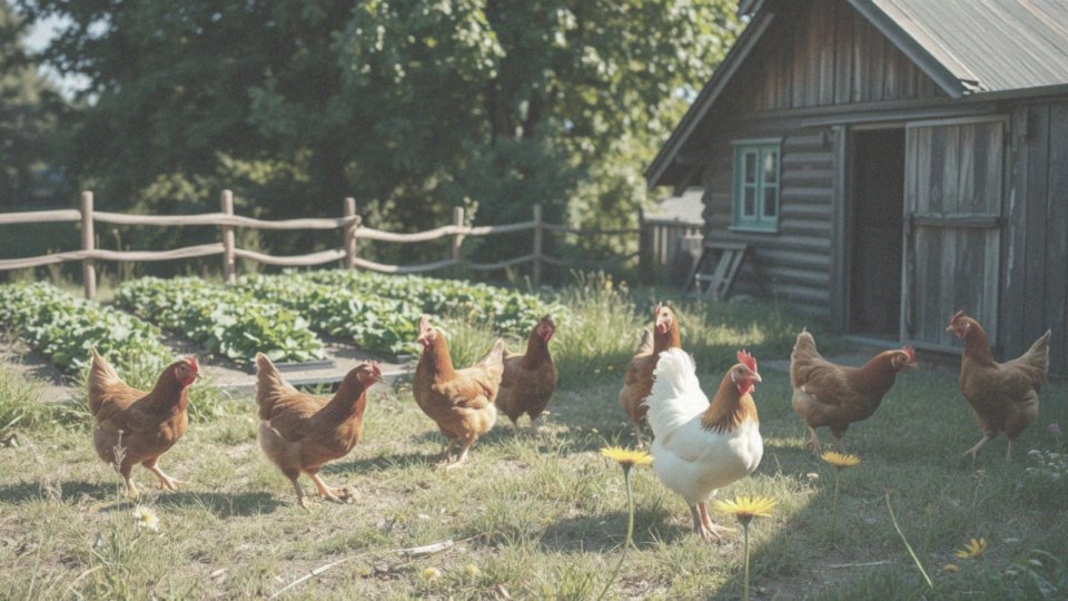 Ile lat żyje kura nioska w przydomowych hodowlach?