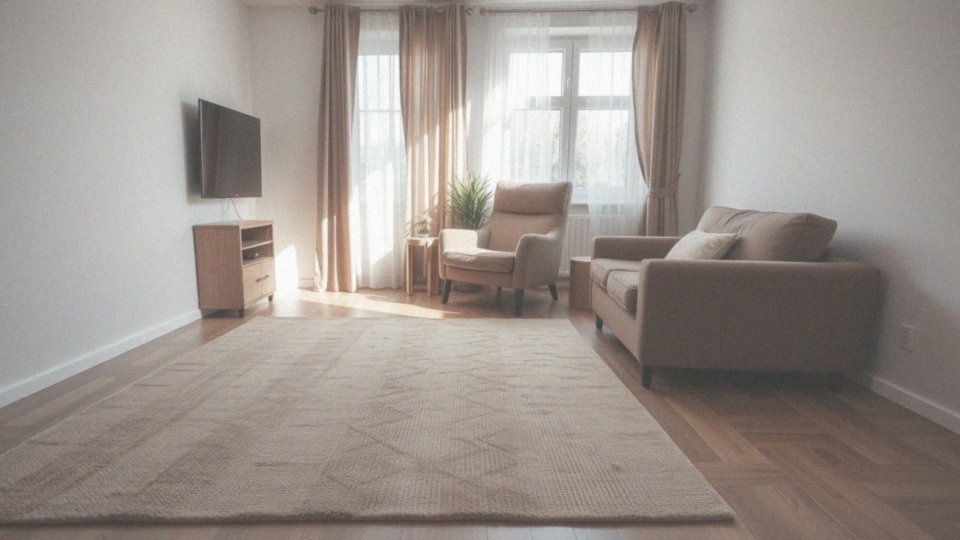 Jaki dywan pasuje do brązowych mebli?