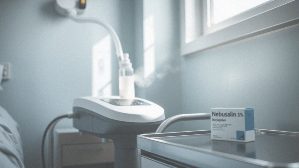 Jak działa Nebusalin 3% na drogi oddechowe?