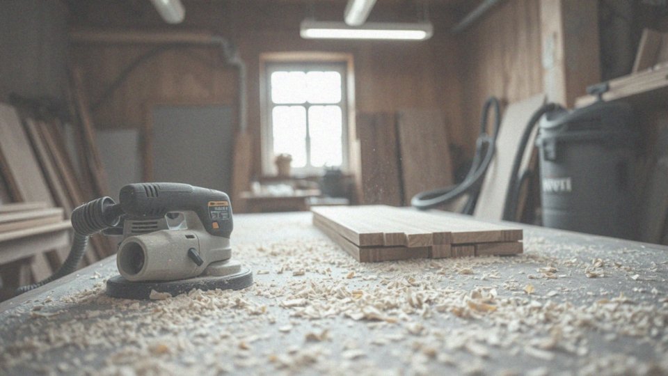 Jak zminimalizować pył szlifierski podczas pracy z szlifierką do drewna?