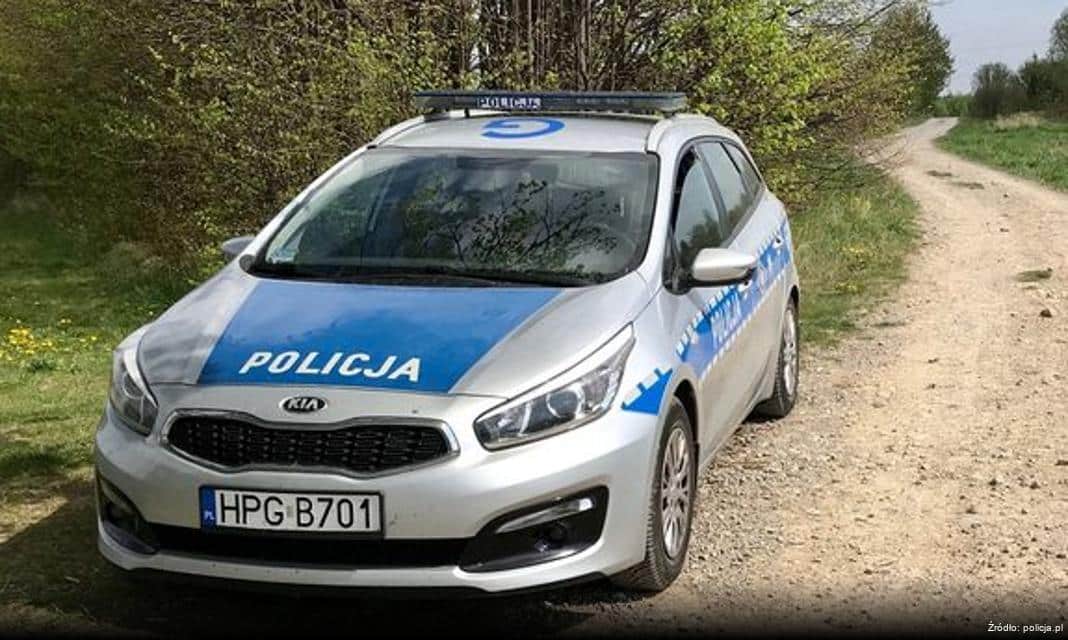 Pijany rowerzysta zatrzymany przez policję w Kościerzynie